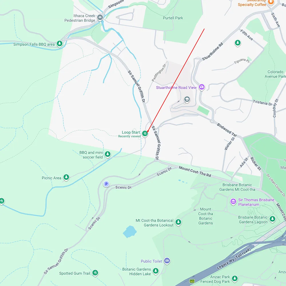 Loop Start Thursday - Mt Cootha